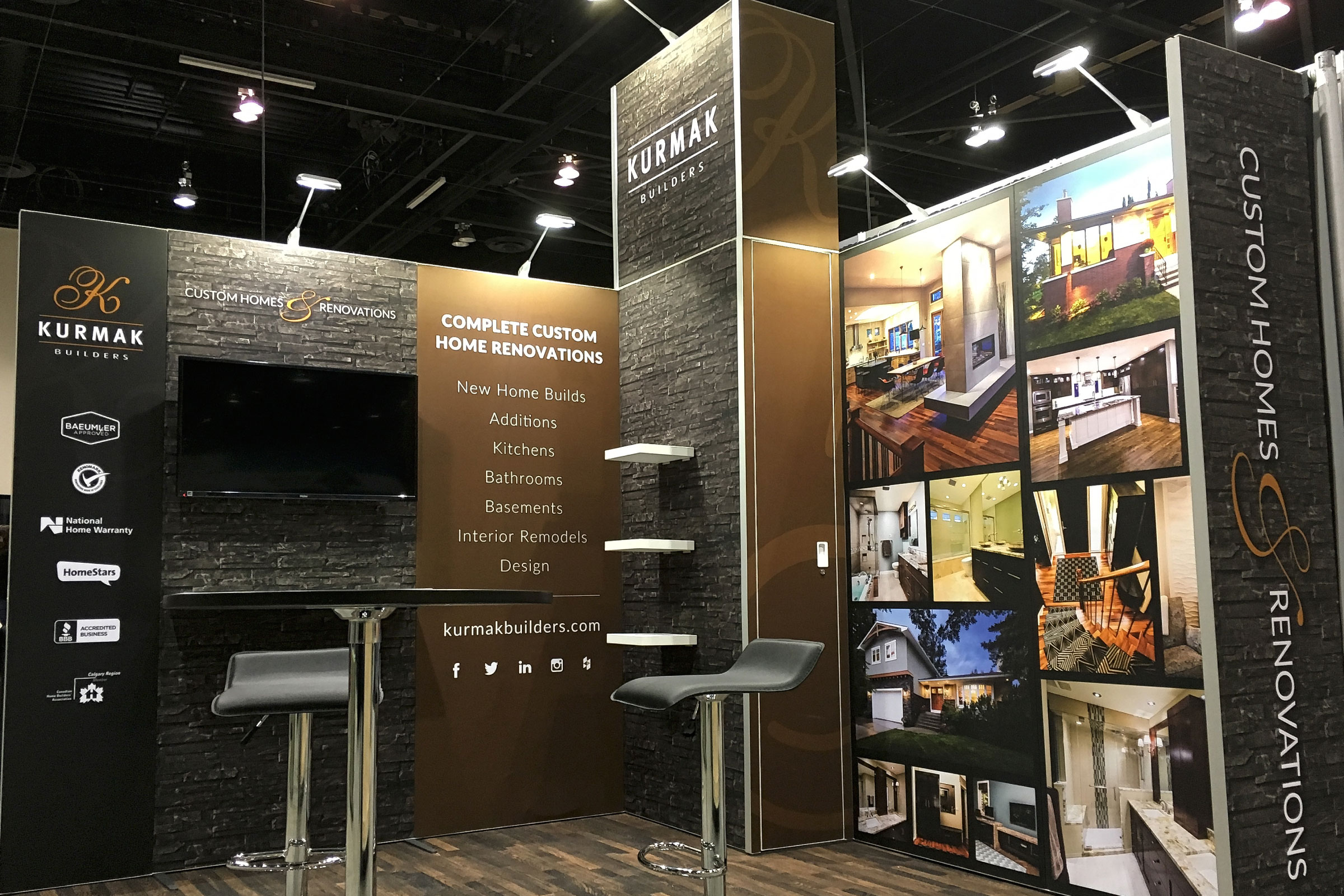 H-line 10' x 10' Exhibit - Kurmak Builders